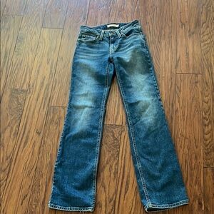 Levi’s Classic Blue Denim Jeans, Superlow boot size 24